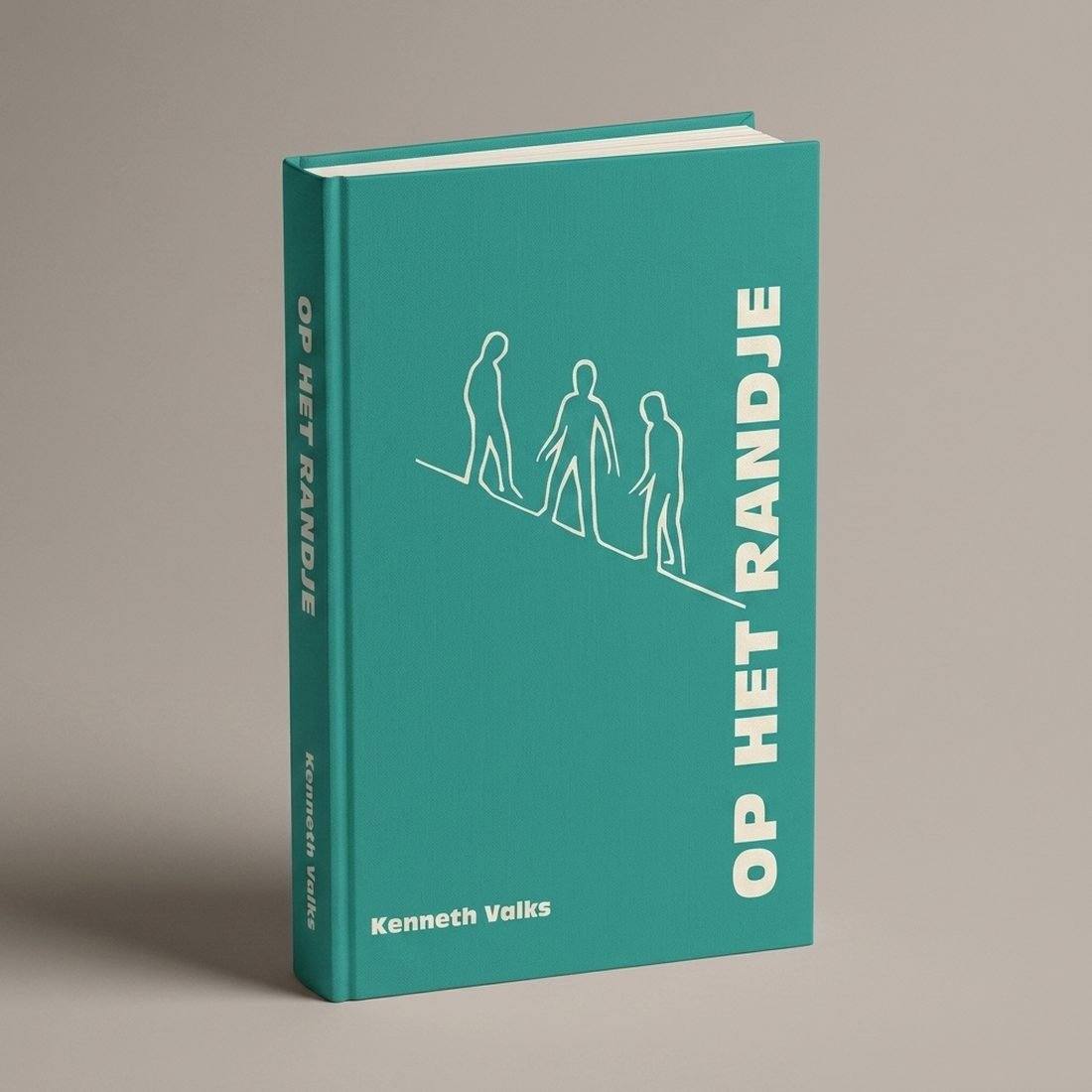 Omslag van het boek Op het randje van Kenneth Valks
