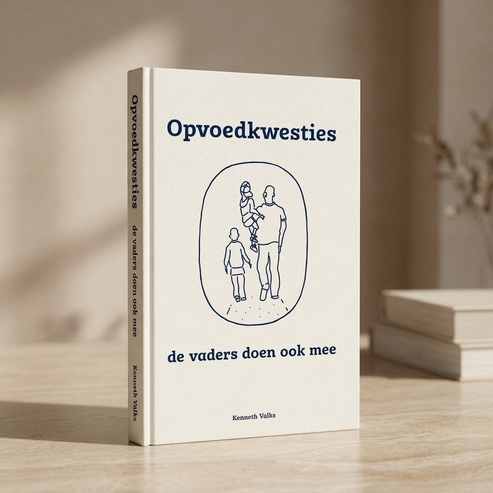 Omslag van het boek Opvoedkwesties, de vaders doen ook mee