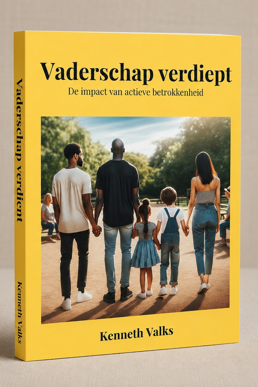 Omslag van het boek Vaderschap verdiept van Kenneth Valks